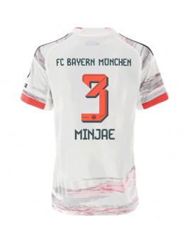 Bayern Munich Kim Min-jae #3 Replika Borta Kläder Dam 2025-26 Kortärmad